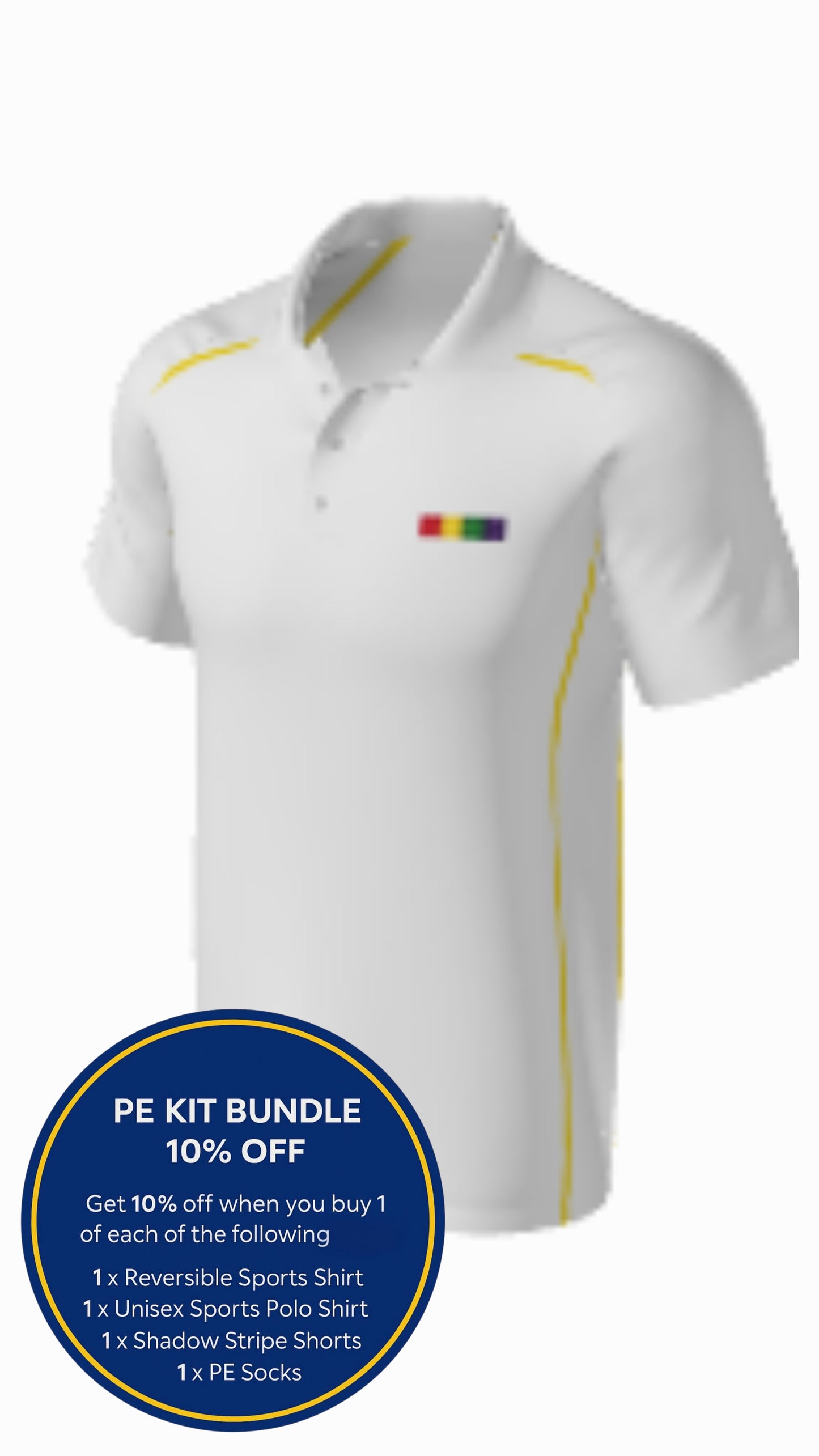 Morley Academy Yellow P.E Polo