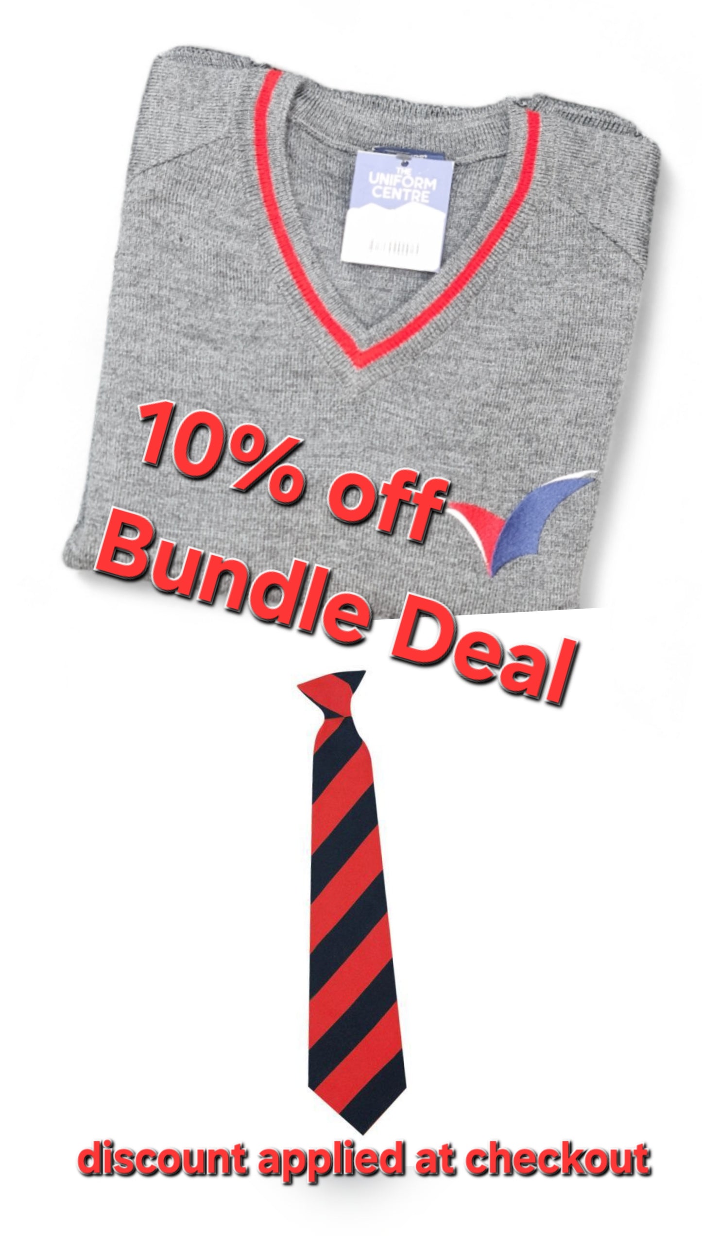 RG Jumper & Tie 10% off